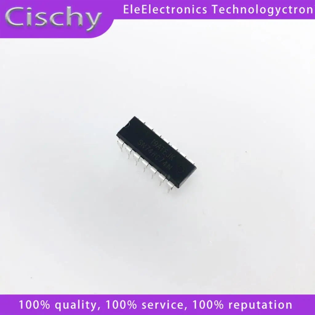 

10pcs 74HC74N SN74HC74N 74HC74 7474 DIP-14 In Stock
