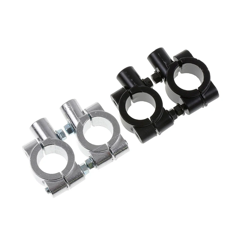 

10MM Adaptor, Universal fits motorcycle with 7/8" (22mm) handle bar Motorcycle Bike Handle Bar Mirror Mount Holder Clamp