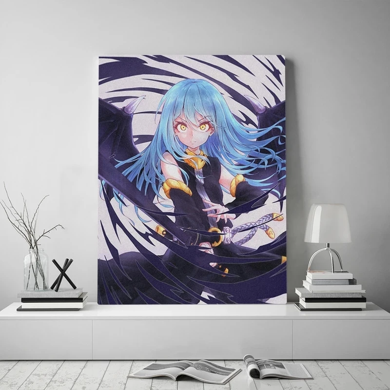 

Prints Painting Pictures Rimuru Tempest Wall Artwork Home Decor Japanese Animation Modular Canvas Poster Modern For Living Room
