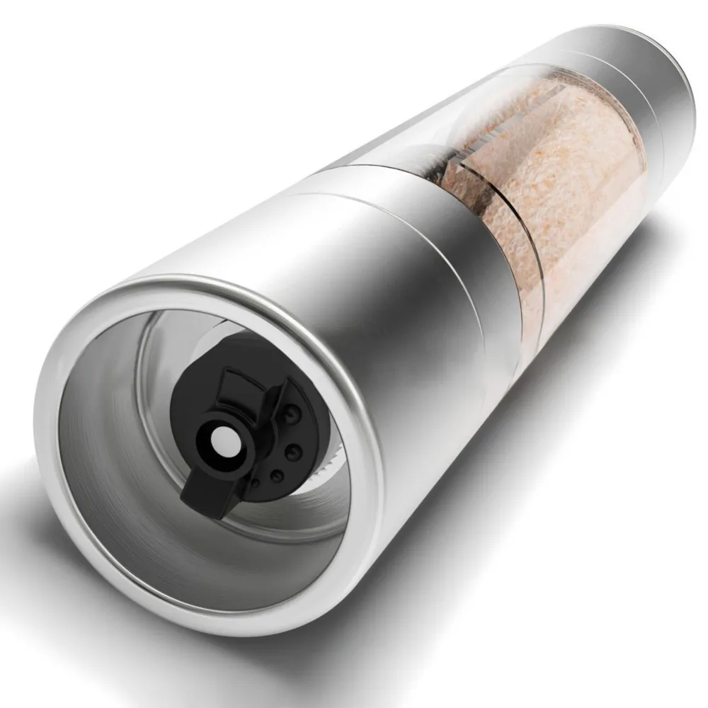 Pepper Mill Grinder 2 in 1 Stainless Steel Manual Salt & Spice Kitchen Tools Grinding Accessory for Cooking | Дом и сад