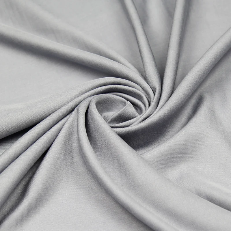

Silver color mix blue color rayon cotton fabric 135g/yard 150cm width,RCT012