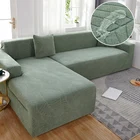 Водонепроницаемый L-образный угловой чехол для дивана, Толстый эластичный секционный чехол для подушки, мебельные Чехлы для гостиной, шезлонг