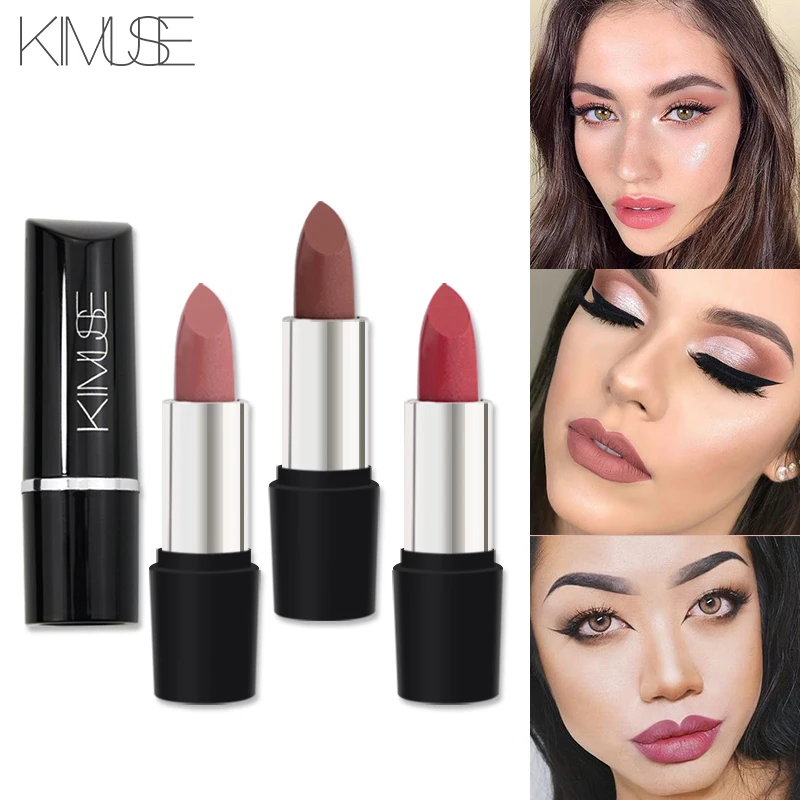 KIMUSE Матовая жидкая помада с эффектом увлажнения водостойкая питательная легкая в ношении жидкая помада beauty Maquiagem рождественские подарки