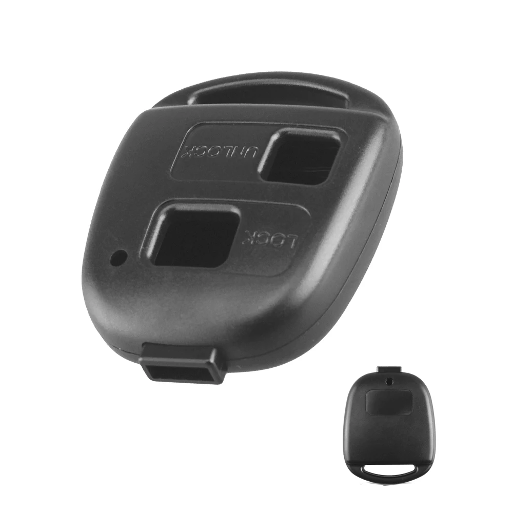 2 Кнопки OkeyTech 2/3 Кнопка авто ключ для Тойота Королла Chr Rav4 Yaris Auris ключ оболочка Брелок чехол отправка винт не включает лезвие - Количество кнопок: 2 Кнопки