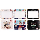 BH1533 Blinghero мультфильм с надписью ТВ шоу Friends (талреп кредитной держатель для карт сумка для путешествий автобус Бизнес для карт из искусственной кожи со значком ювелирные изделия