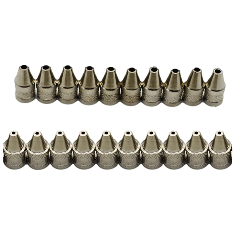 1mm /2mm Nozzle Iron Tips Metal Soldering Welding Tip For Electric Vacuum Solder Sucker/Desoldering Pump 10Pcs/Set