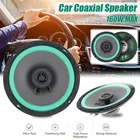 Универсальный автомобильный коаксиальный HiFi-динамик, 456, 5 дюймов, 160 Вт, автомобильная аудиосистема, музыкальный стерео-динамик с полным диапазоном частот, громкий динамик
