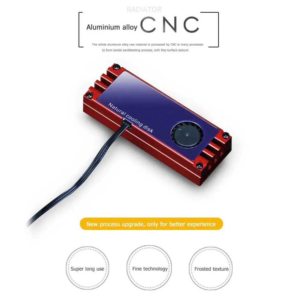 M.2 2280 SSD радиаторы температуры тепла OLED экран цифровой дисплей твердотельный