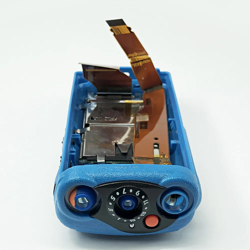 Blue Walkie-talkies Replacement Housing Case Kit for HT1250 Limited-keypad Two-way Radio-VBLL