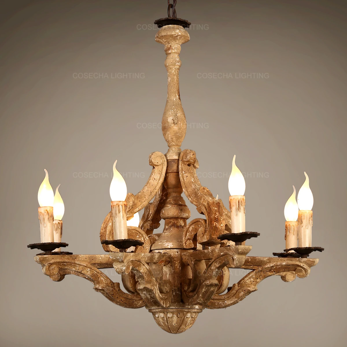 

Резная деревянная люстра в европейском стиле, подвесная ретро-люстра, винтажная подвесная люстра для гостиной, антикварные светильники для...