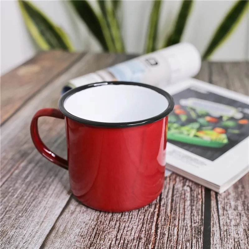 D-9cm эмаль экспорт Великобритания ностальгическая офисная кофейная чашка