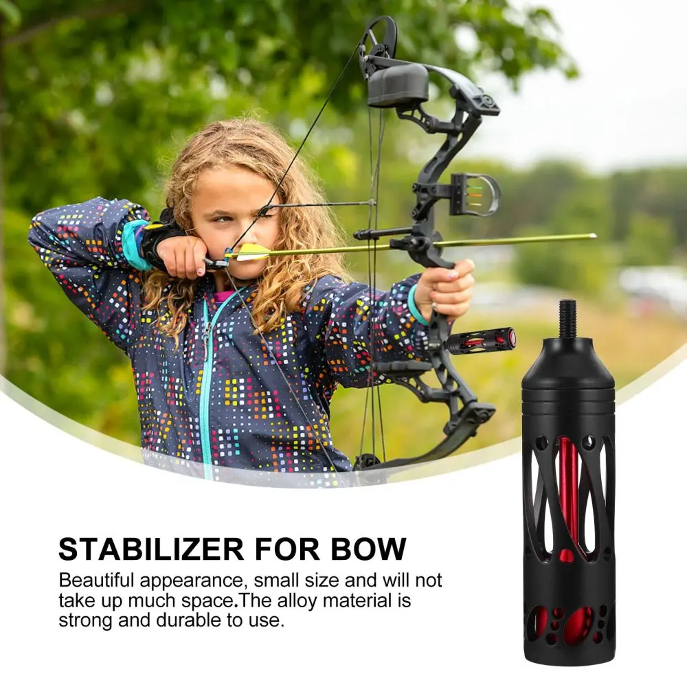 

Compound Bow Stabilizer Aluminum Alloy Compound Bow Vibration Damper