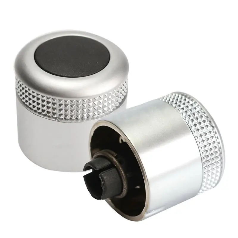Multimedia Volume Setting Knob Button Switch For AUDI A6L C6 Q7 S6 S8 AVANT Silver black | Автомобили и мотоциклы