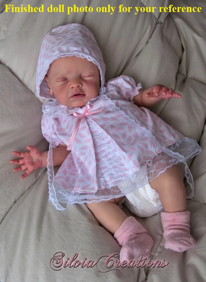 Редкая Ограниченная серия Chloe от Debbie De authentic original reborn doll kit, коллекционные вещи