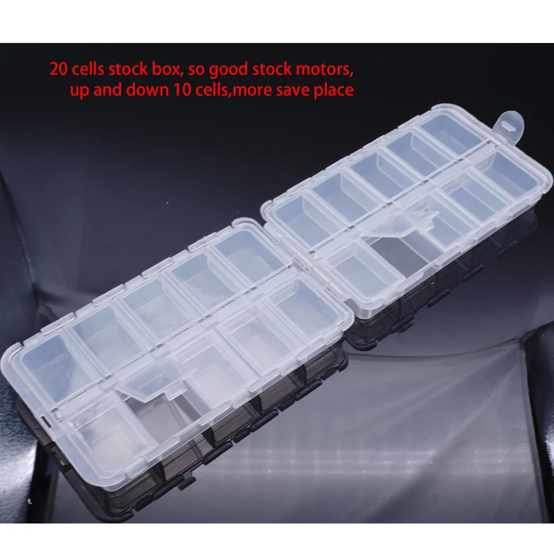 Пластиковые коробки 10 ячеек 21 ячейка 20 подходит для склада tamiya 4wd винты гайки и