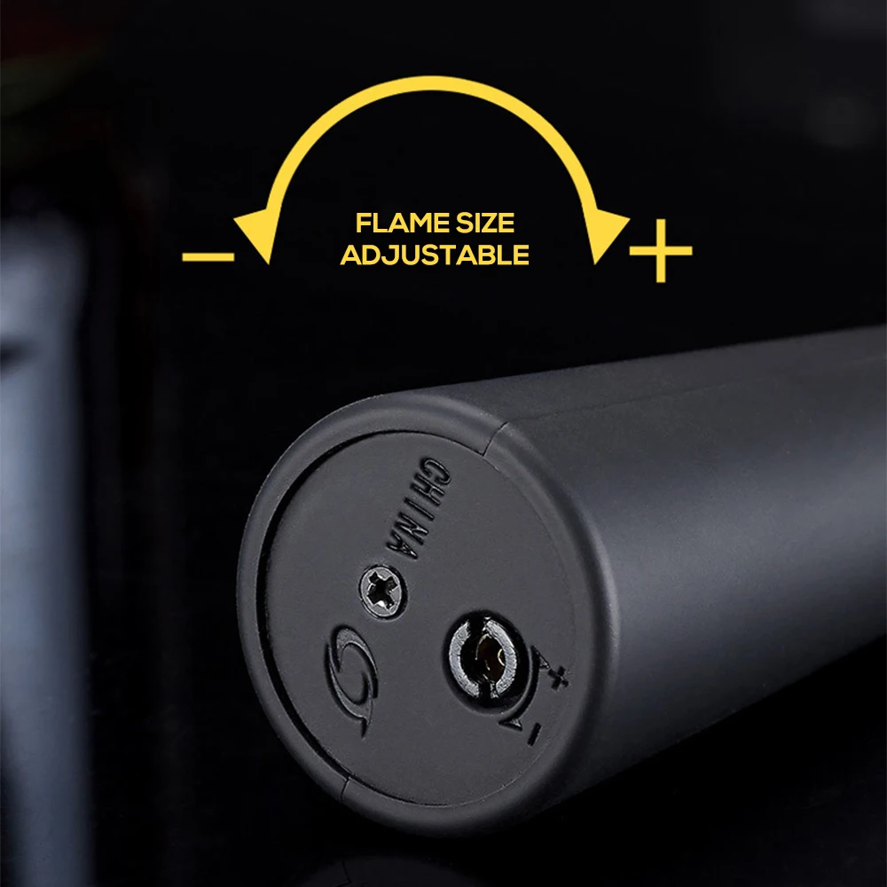 

Candle Lighter Butane Refillable Gas type Lighter for Smoking, Kitchen, Stove, Outdoor BBQ