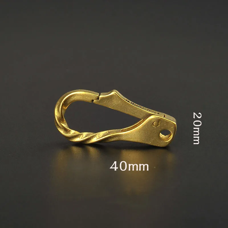 Медный брелок для ключей