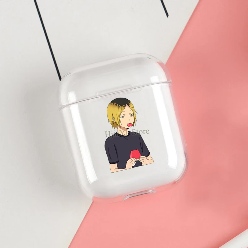 

Kenma Kozume Haikyuu Nekoma Soft TPU Case For Apple Airpods 3 2 1 Pro Protective Cases Bluetooth Wireless Earphone Cover