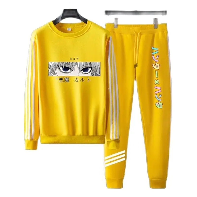 

2021 Japan Anime Round Hoodie Women Men's Harajuku Sweatshirt Pullover Jacket Sportswear Suit Customizable LOGO