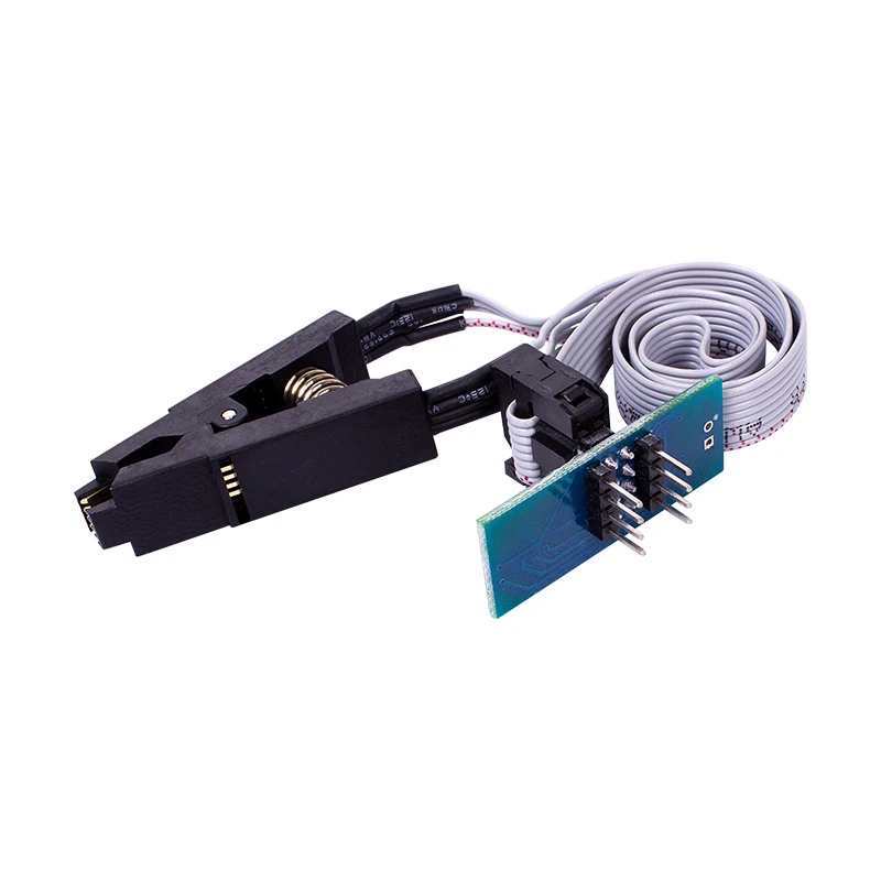 SOIC8 SOP8 Flash Chip IC тестовый зажим с SPI кабелем программатора BIOS TL866A/CS| |