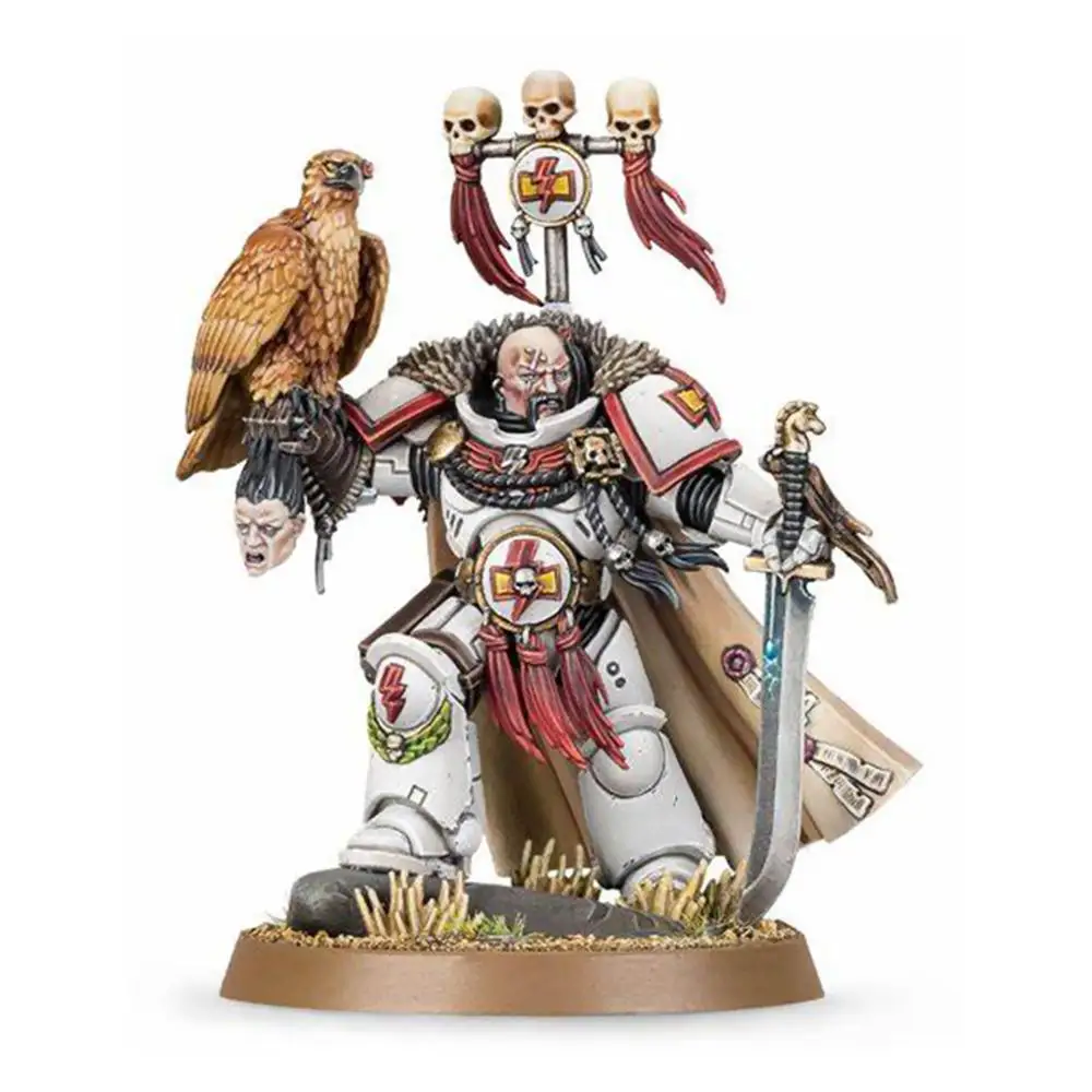 Primaris Space Marines Kor'ssaro Khan капитан белых шрамов|Наборы для сборки моделей| |
