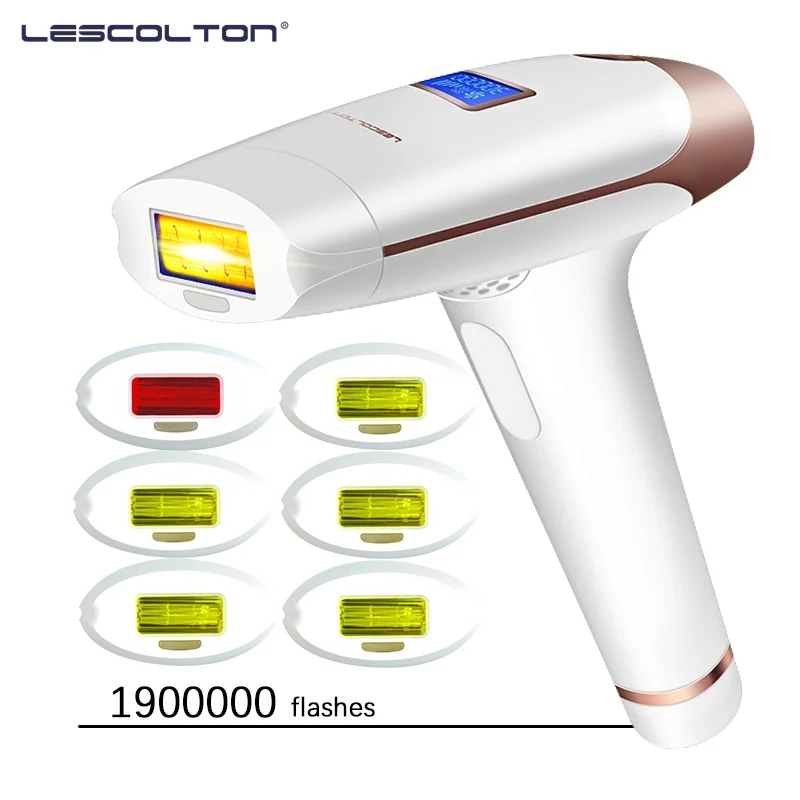 Lescolton IPL Laser Epilator 1300000 Flashes T009i Shaving and Hair Removal Permanent Home Equipment Dropshipping Photoepilator