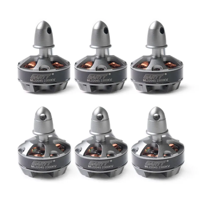 GARTT 3 шт. CW CCW ML 2204S 2300KV бесщеточный двигатель для QAV FPV RC 210 250 300 Дрон Квадрокоптер