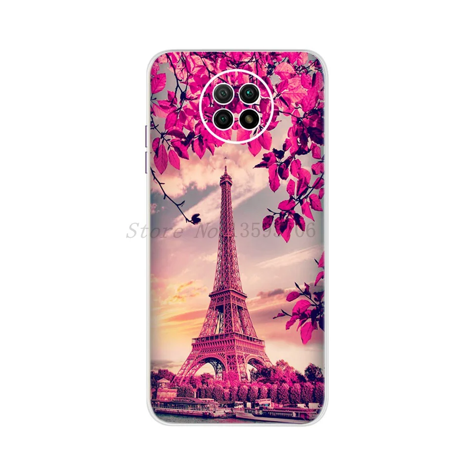 xiaomi leather case design Case For Xiaomi Redmi Note 9 9T 5G Cover Soft Flower Girls Silicon Coque Cover For Xiomi Redmi Note 9 5G Note9 9T 5G Phone Cases xiaomi leather case glass