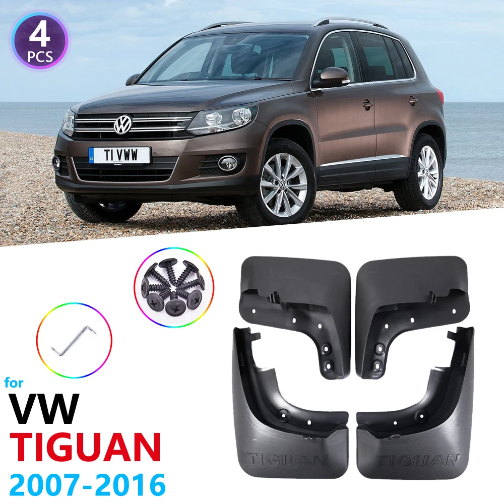 Брызговики для Volkswagen VW Tiguan 2007 ~ 2016 MK1 брызговики автомобильные аксессуары 2008 2009 2010