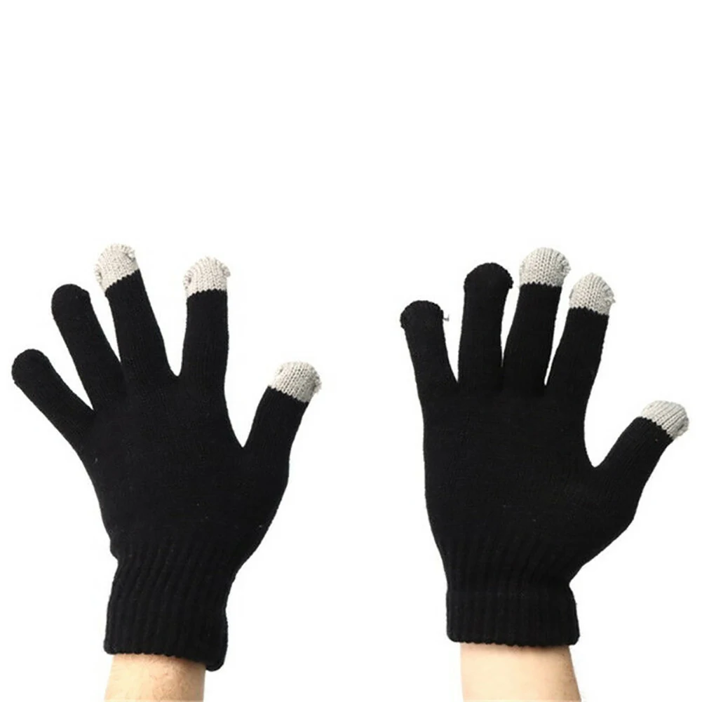 

Knitted Outdoor Skiing Motorcycle Mittens Winter Heated Gloves Thermal Hunting Unisex USB Powered Soft Snowboard Hand Warmer