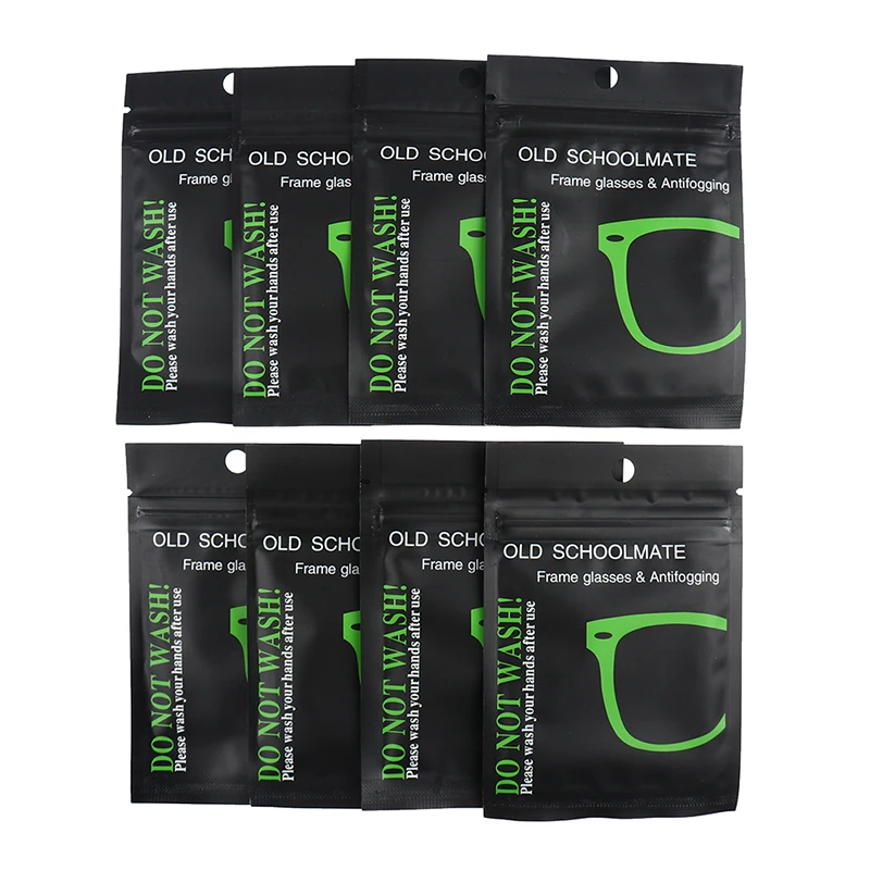 

10 шт./5 шт., многоразовые салфетки от запотевания очков