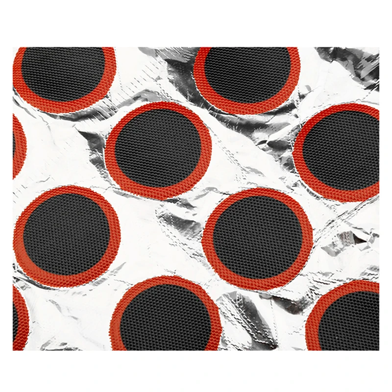 48pcs 25mm Bike Inner Tire Rubber Patch Cycling Tyre No Glue Dg Repair Tool Parts | Спорт и развлечения
