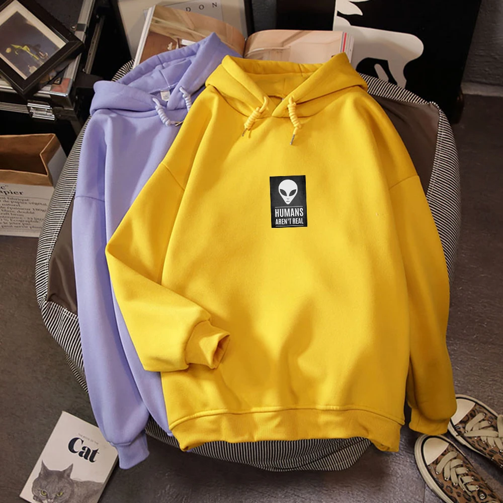 Толстовка с капюшоном для мужчин и женщин Повседневная Длинная кофта принтом