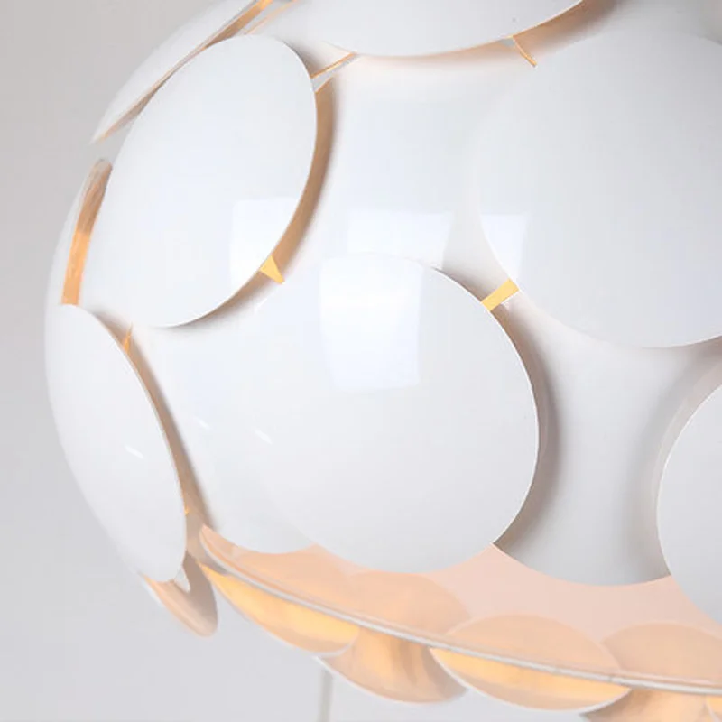 Современная светодиодная подвесная люстра в виде сосновых конусов круглый