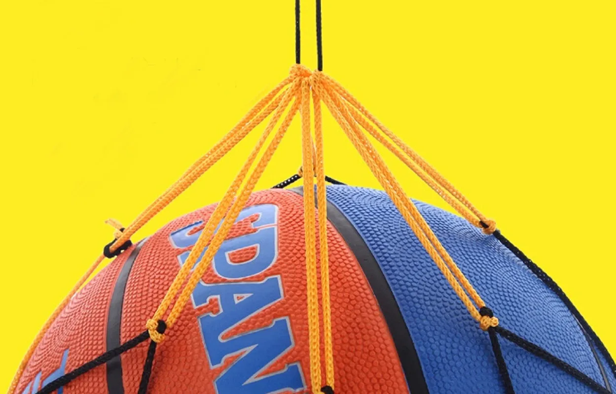 1PCs Portable Nylon Net Basketball Bag Outdoor Sport Carry Mesh Soccer Ball Football Packing Carrier | Спорт и развлечения