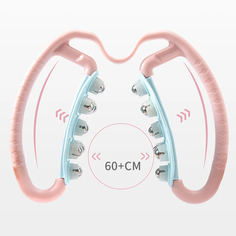 Шариковый массажер из нержавеющей стали ролик для рук ног шеи мышечной ткани