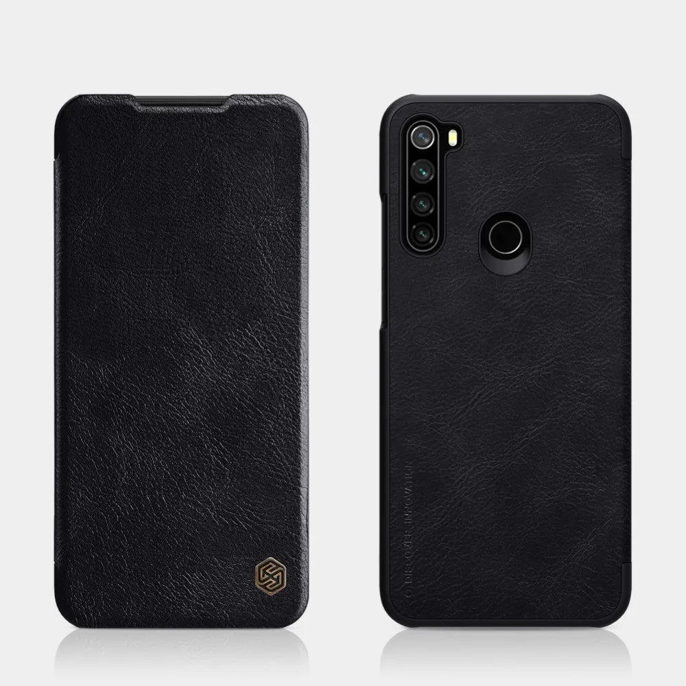 Для Xiaomi Redmi Note 8T 8 7 6 Pro Чехол Nillkin Qin Флип кожаный чехол Роскошный чехол для телефона для Xiaomi Redmi Note 8T 8 7 6 Pro Чехол