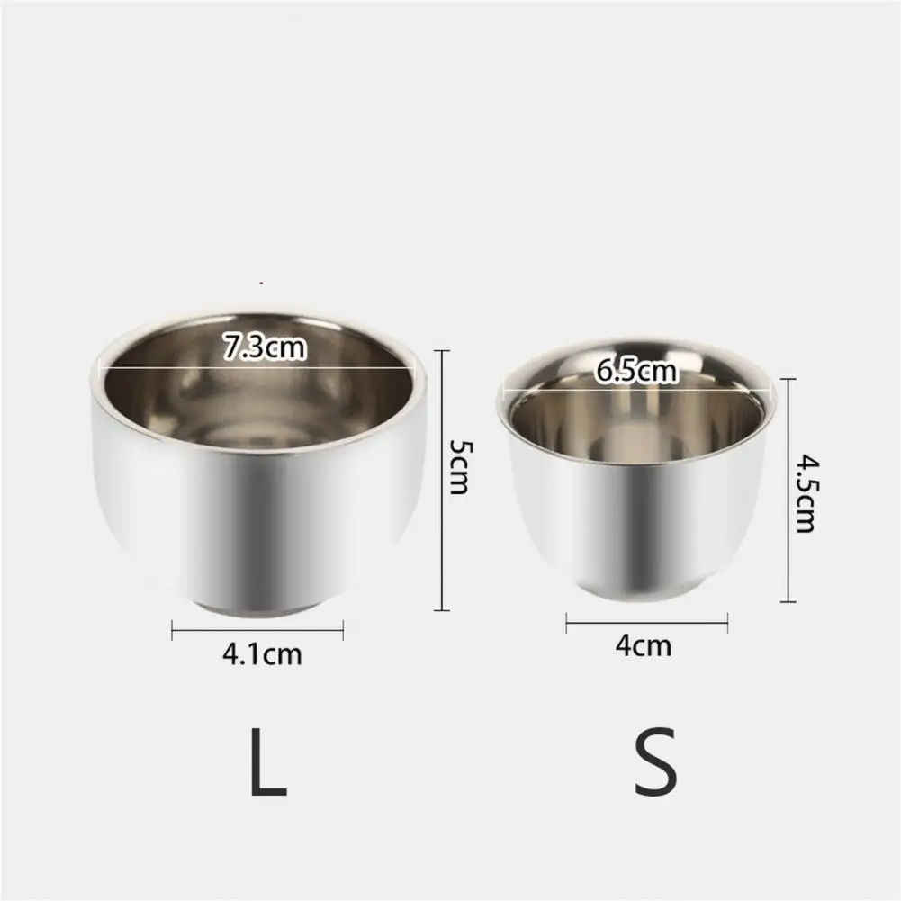 

30/50ml Double Wall Thermal Insulation Stainless Steel Whiskey Liquor Cup Tea Mug