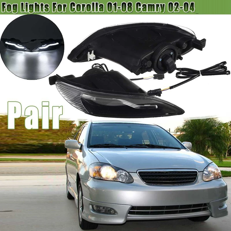 

Автомобильные светодиодные передние противотуманные фары для Toyota Corolla 2001 2002 2003 2004 2005 2006 2007 2008 для Camry 2002 2003 2004