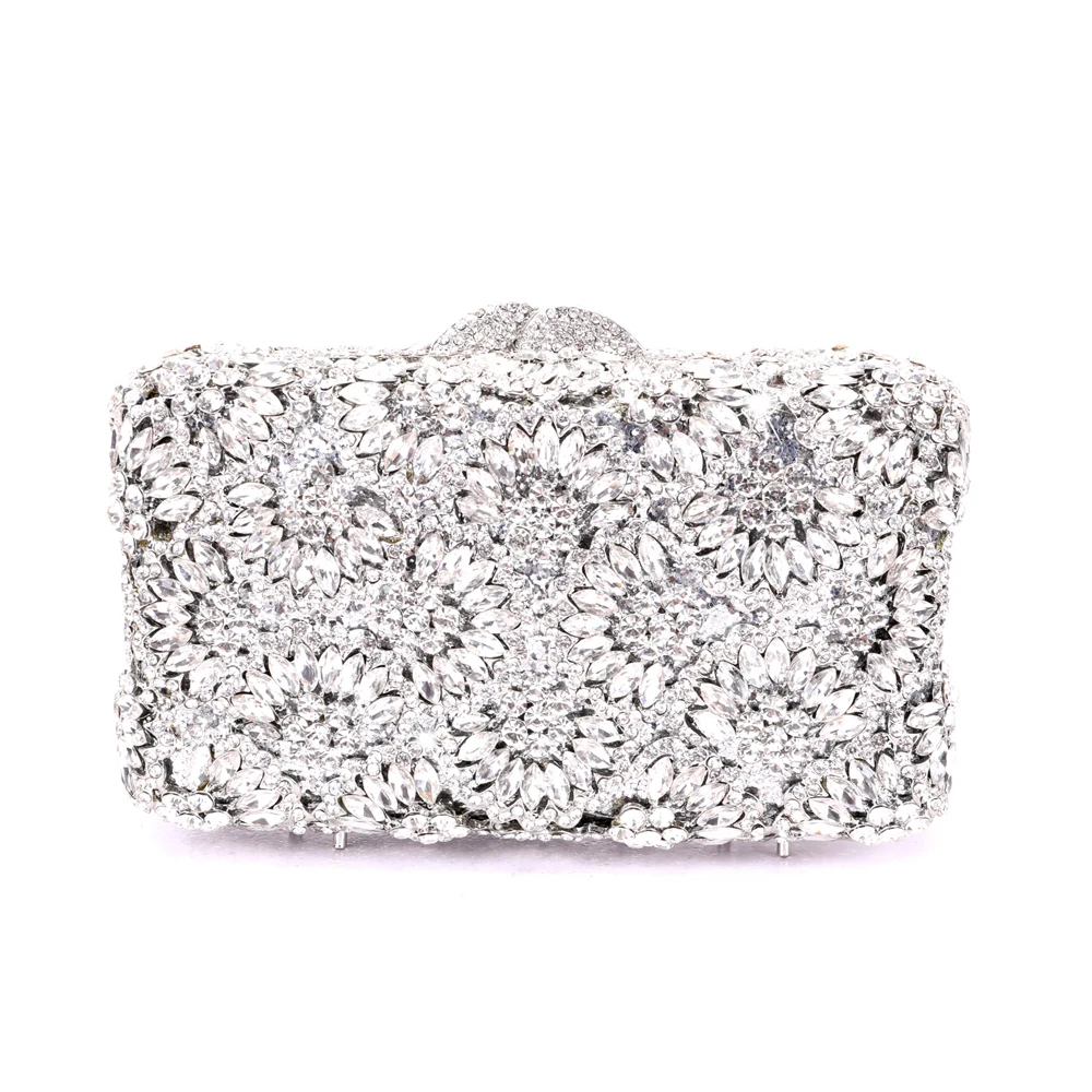 

Italian design party diamond handbag luxury banquet makeup bag Crystal Wedding Evening Handbag Italian design party diamond hand