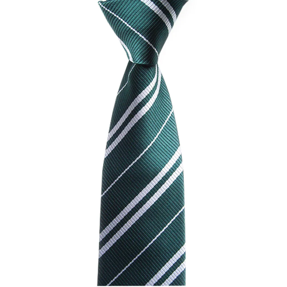 Новый Модный Полосатый узорный мужской галстук галстуки шелковый деловой костюм