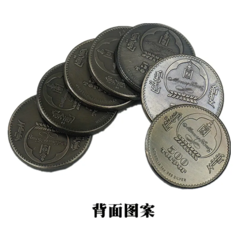 13 Styles/Lot Mongolia Animals Commemorative Coins Collectibles 500 Tugrik Diamante Souvenir | Non-currency