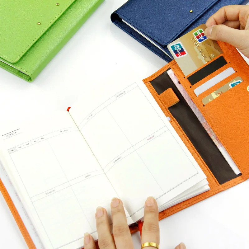 Многофункциональный карманный органайзер для ноутбука A7 маленький блокнот с