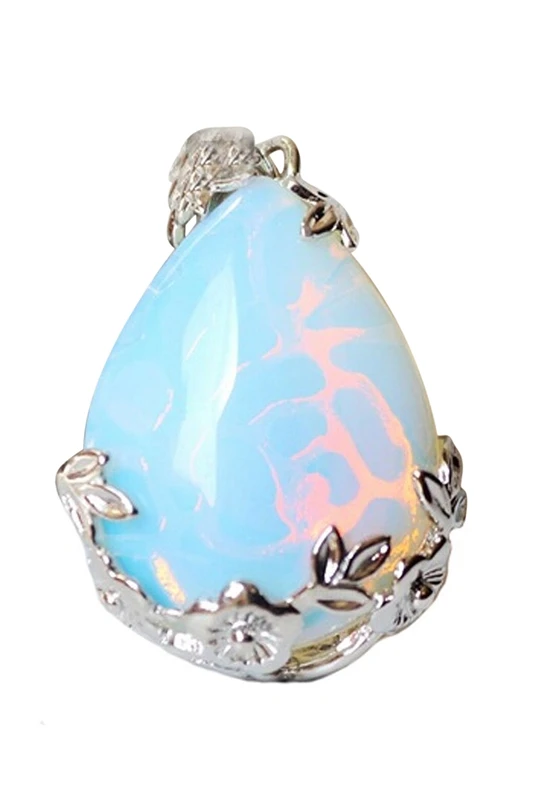 

Для женщин слеза ангела капли воды полудрагоценный Подвеска из драгоценных камней-лазурит