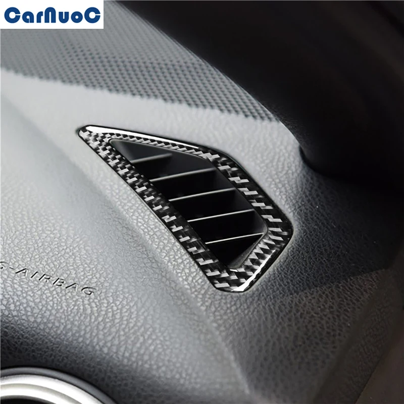 

For Subaru BRZ Toyota 86 2017-2019 Car Dashboard Air Outlet Panel Trim Decal Carbon Fiber Sticker Styling Accessories