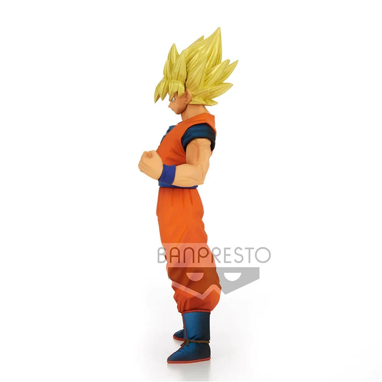 Оригинальные фигурки Banpresto DBZ сжигающие бойцов vol.1 SSJ GOKU Детские модели игрушки
