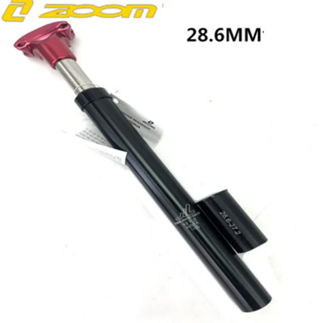 Black red28.6mm Зум подвеска bicyZoom подвески подседельный 350 мм* 27,2/28,6/30,0/30,4/30,8/31,6/33,9 велосипедный Подседельный штырь для - Цвет: Black red28.6mm