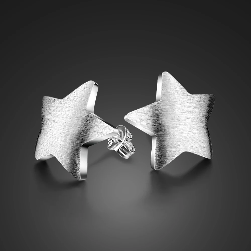 

Серьги женские из серебра 925 пробы, со звездочками