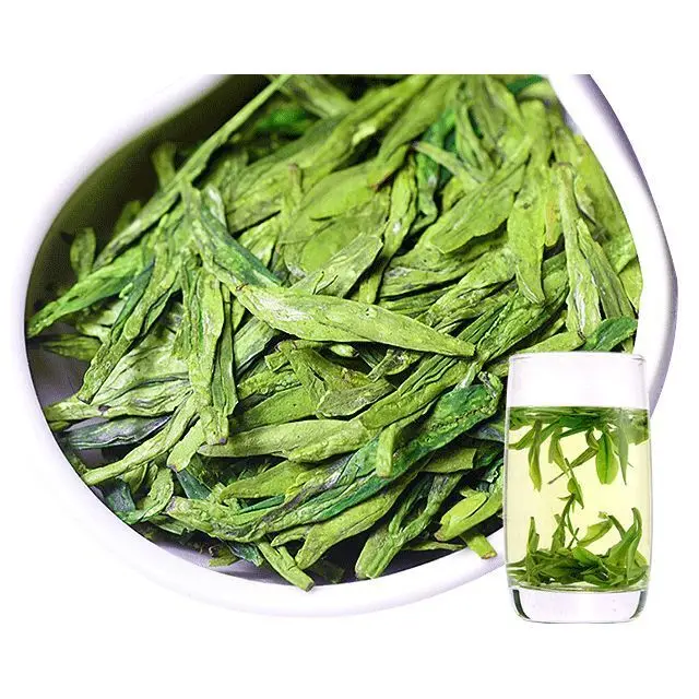 Новый чай сильный аромат зеленый качественный зеленая еда Longjing 250 г 500 г|Уличные