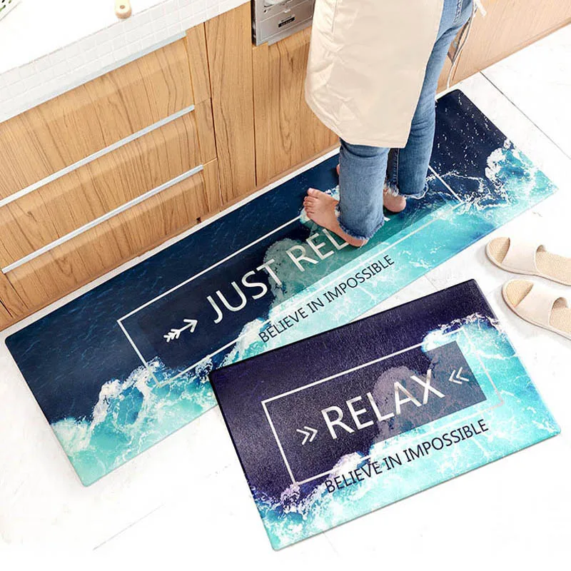 1 шт. водонепроницаемый коврик для кухни из ПВХ | Дом и сад